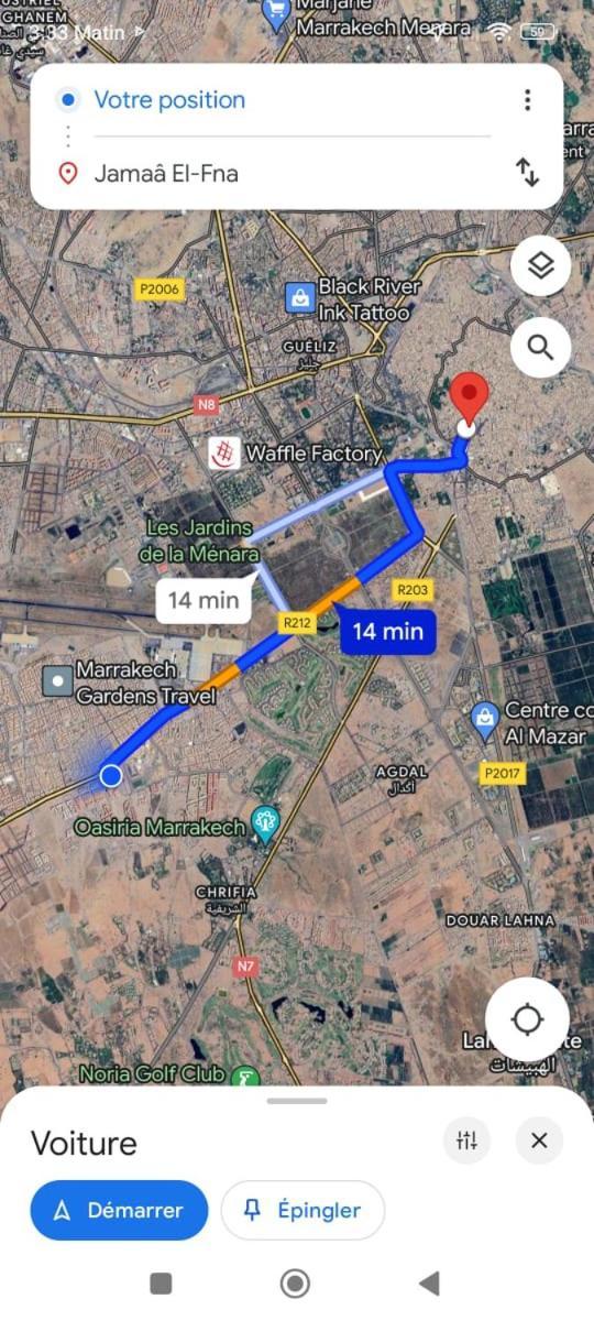 Apartamento New Duplex Jardins D'Anas- Avenue Guemassa Near Airport Marrakesh Exterior foto